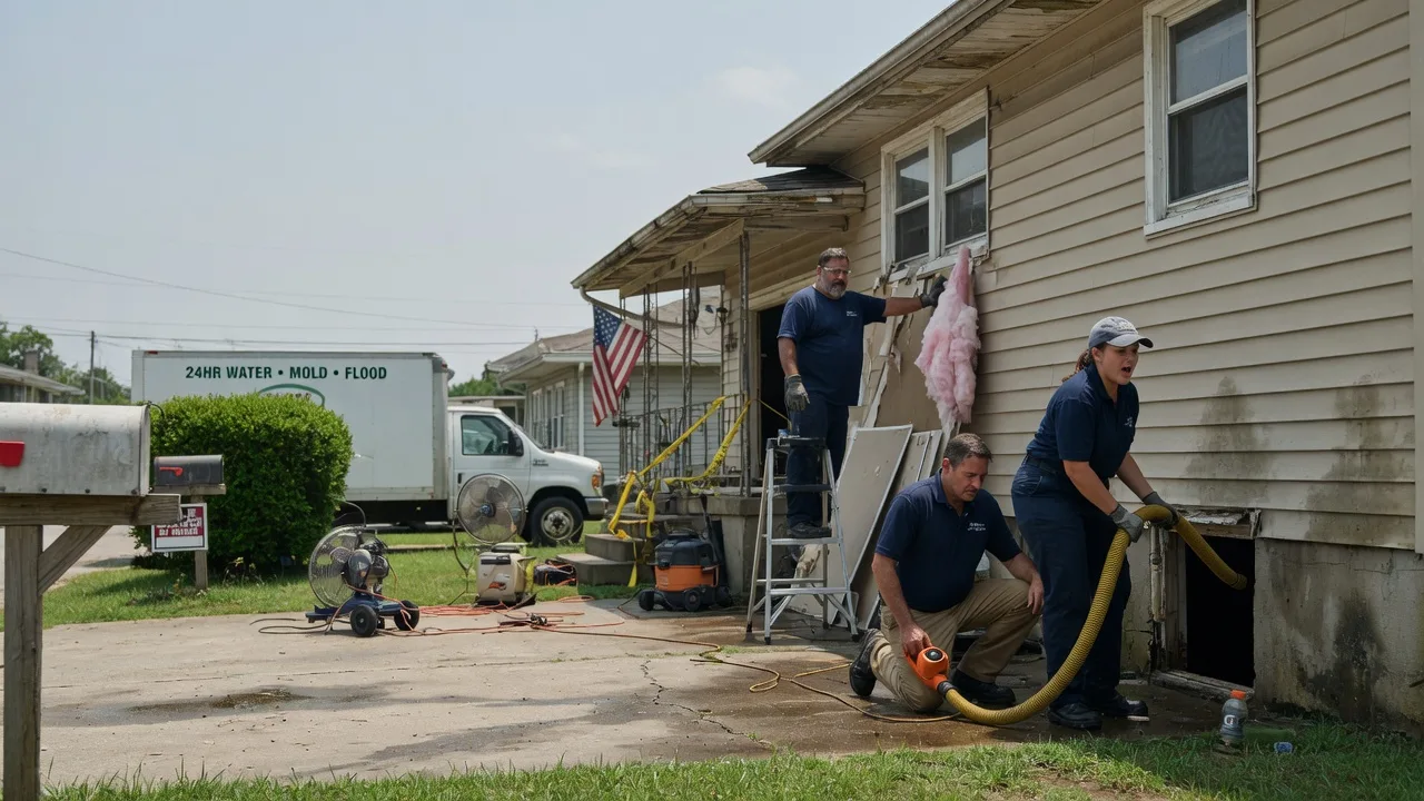 Water Damage Repair in Little Elm, TX near me